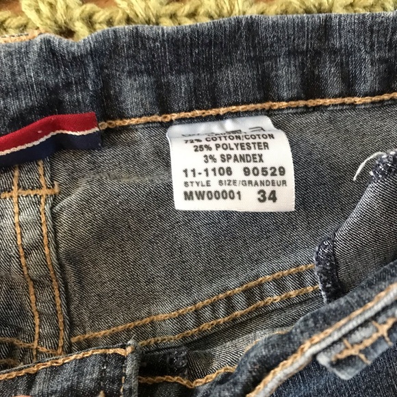 Vintage Denver Hayes handmade Maxi Denim Skirt Size 34” - Picture 5 of 12